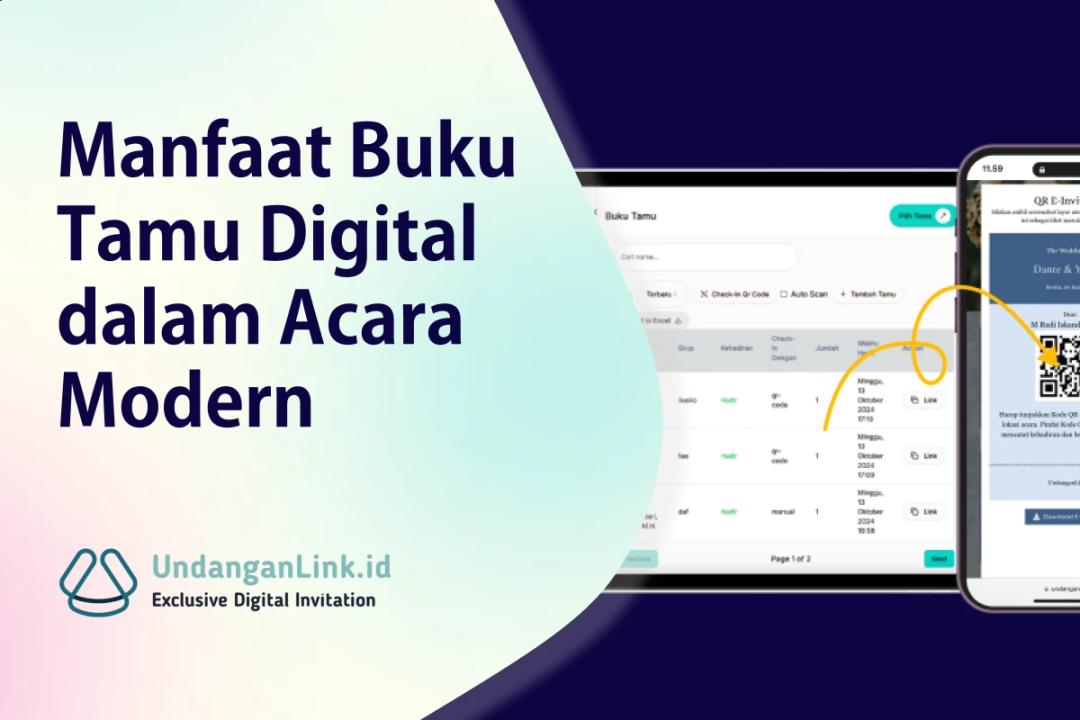 Manfaat Buku Tamu Digital dalam Acara Modern